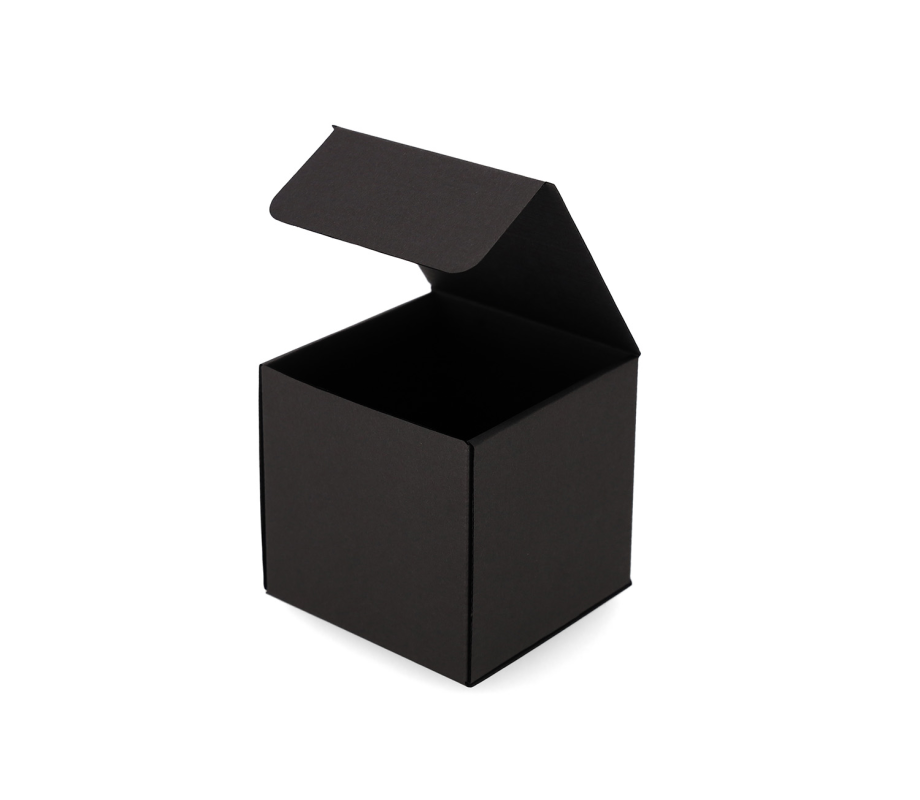 DU-10: 100 x 100 x 100 mm folding cardboard box FEFCO 0470 1