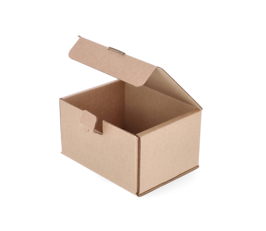 DU-4: 145 x 115 x 85 mm folding cardboard box FEFCO 0470 1