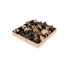 FIL/R: Brown-black recycled paper infill for a box, 67 l 4