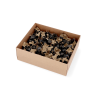 FIL/R: Brown-black recycled paper infill for a box, 67 l 5