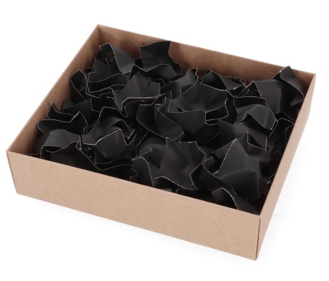 FIL/J: black recycled paper infill for the box, 67 l 1