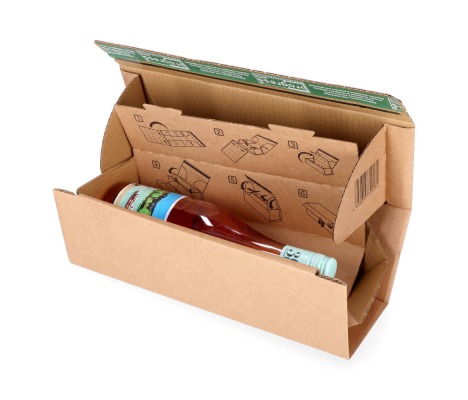 W/1: 316 x 112 x 115mm box for wine bottle 1