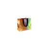 HOLO-1: 240x100x205 mm Luxury paper holographic bag with fabric handles 8