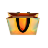 HOLO-2: 400x120x350 mm Luxury paper holographic bag with fabric handles 10