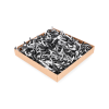 PDR-D4/1-JB: Black/white color shredded paper, 1 kg 3