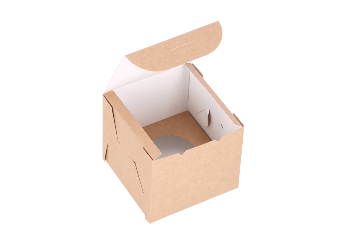 KEK-1: 100 x 100 x 90 mm <br>Box for 1 cupcake 1