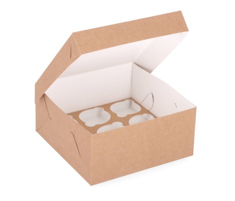 KEK-9: 210 x 210 x 100 mm <br>Box for 9 cupcakes 1