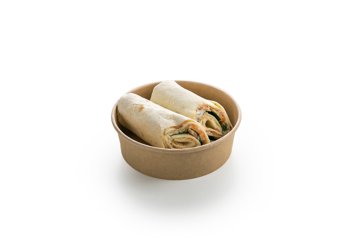 KI/1: ecological disposable container-bowl for food 400ml  50 pcs. 1