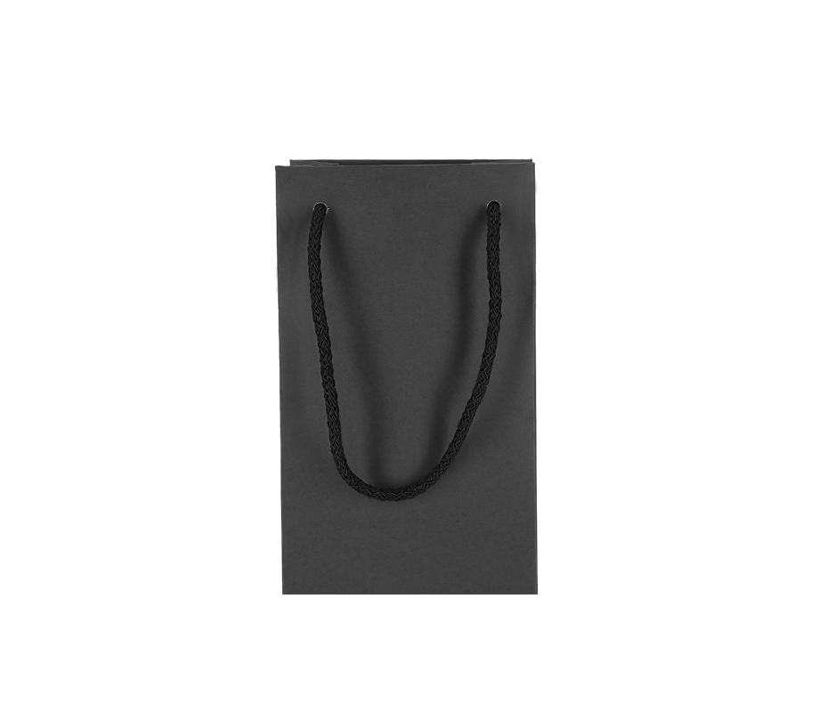 LUX-3: 120 x 90 x 390 mm Luxury paper bag with cotton rope handles 14