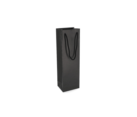 LUX-3: 120 x 90 x 390 mm Luxury paper bag with cotton rope handles 3