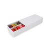 MAC-2/B: 200 x 100 x 50 mm, White color box for sweets and macarons cookies (10 pcs) 5
