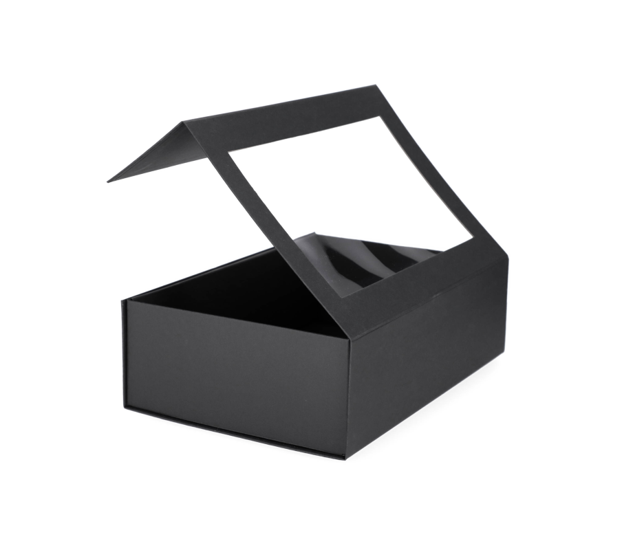 MAG-4L: 330 x 220 x 100 mm magnetic box with window 6