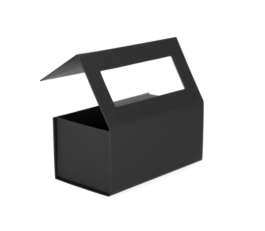 MAG-7L: 220 x 110 x 110 mm magnetic box with window 1