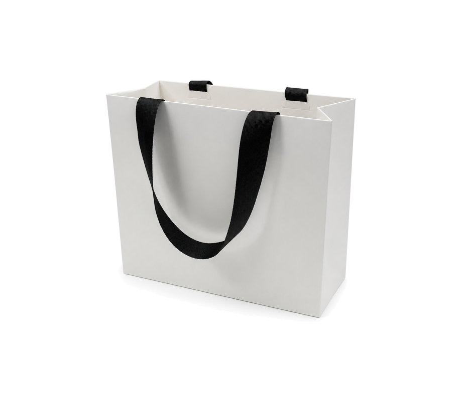 MBAG-1: 240x100x250 mm<br>Premium paper bag with M-shaped bottom 1