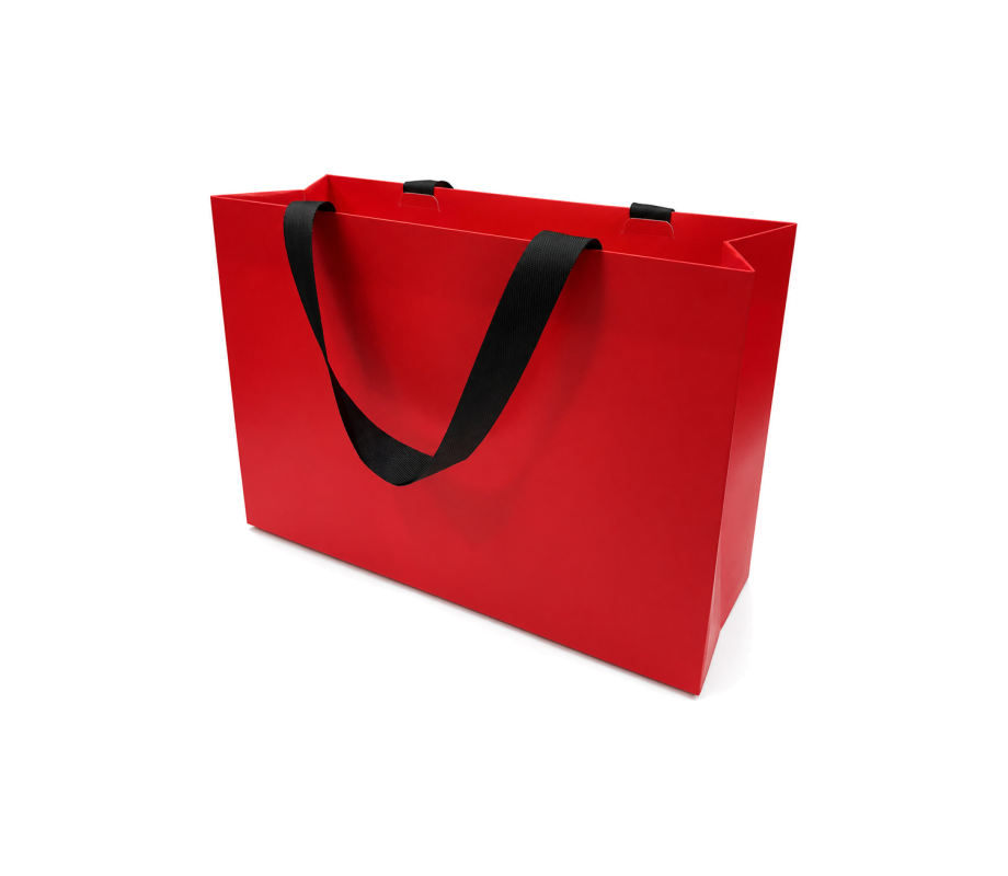 MBAG-3: 340x120x240 mm<br>Premium paper bag with M-shaped bottom 13