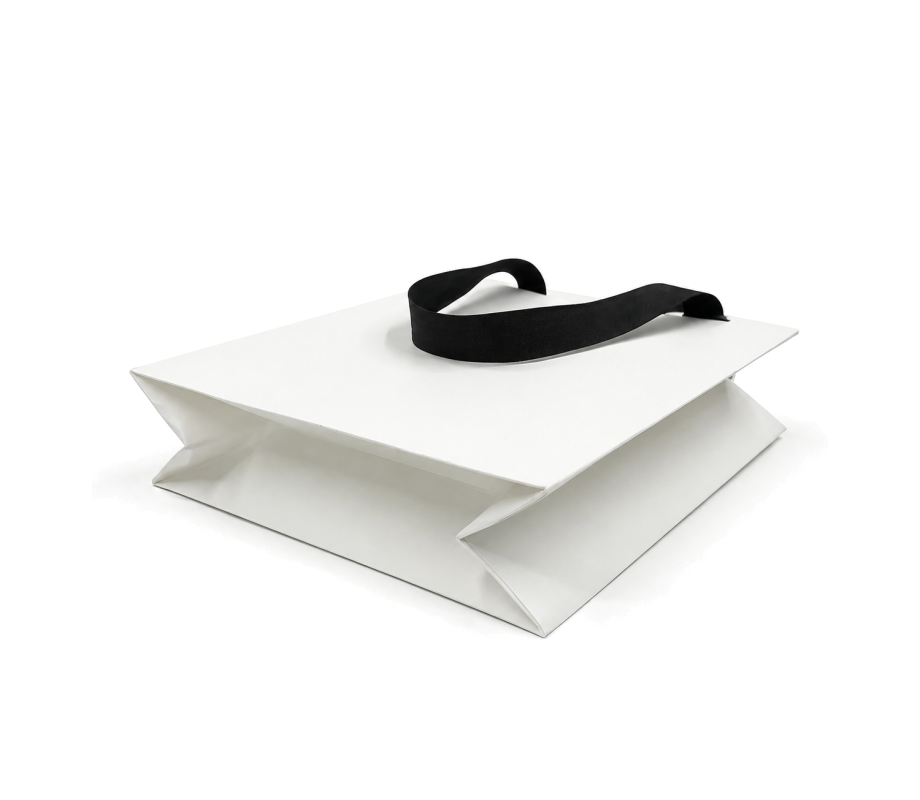 MBAG-2: 240x100x340 mm<br>Premium paper bag with<br>M-shaped bottom 3