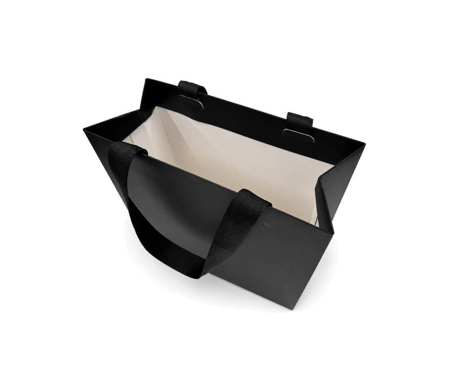 MBAG-3: 340x120x240 mm<br>Premium paper bag with M-shaped bottom 8