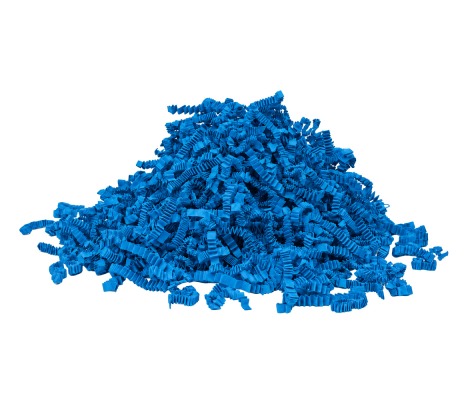 PDR-01/M: Blue color shredded paper, 100 g 1