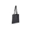 MMK-3:  Black 400 x 400 mm non-woven bag with crossed handle 4