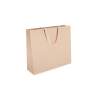 OMG-5: 400x120x350 mm Laminated paper gift bag with integrated fabric handles 6