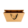 OMG-8: 450x150x350 mm Luxury paper gift bag with black integrated fabric handles 5