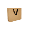 OMG-8: 450x150x350 mm Luxury paper gift bag with black integrated fabric handles 4