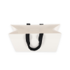 OMG-7: 340x130x240 mm Luxury paper gift bag with black integrated fabric handles 5