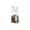 OPP-D1: 70 x 40 x 195 mm plastic OPP bag with block bottom, 100 pcs. 2