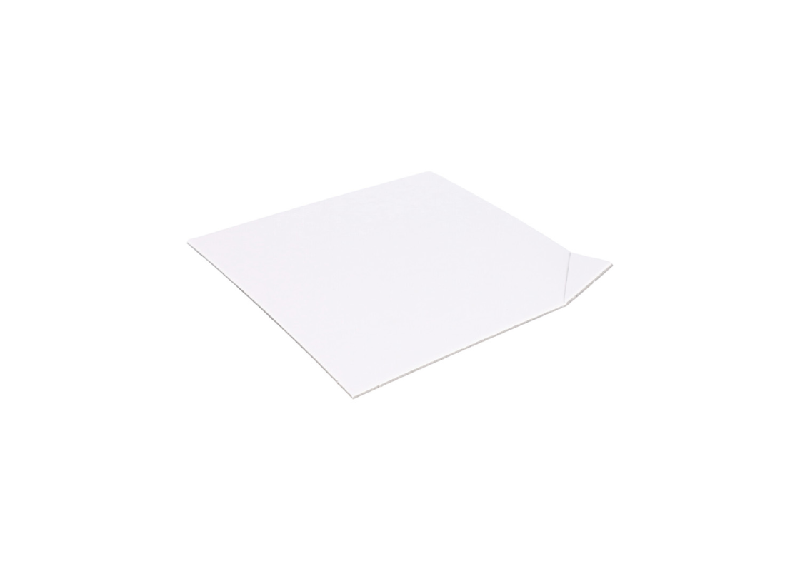 PD-BB: 90 x 90 mm coasters for a small dessert, white color, 100 pcs.  2