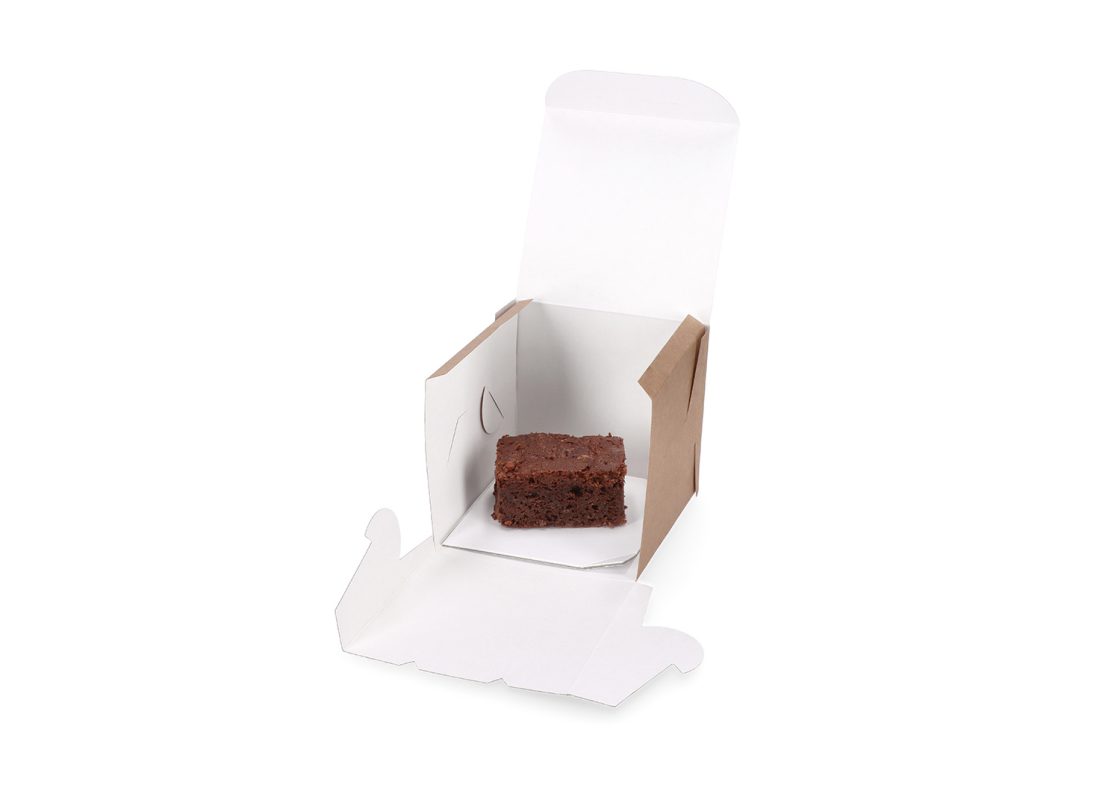 PD-BB: 90 x 90 mm coasters for a small dessert, white color, 100 pcs.  3