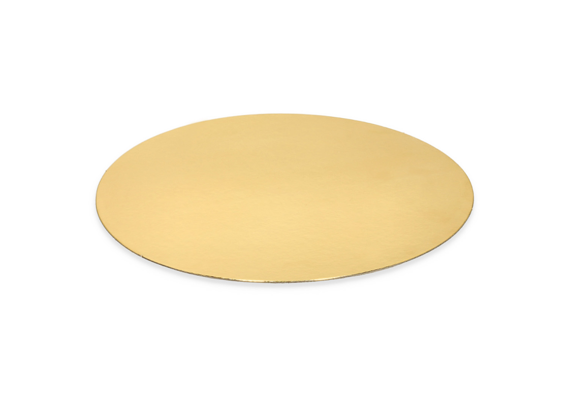 PD-F30: Ø300 mm cake tray, gold, 10 pcs. 1