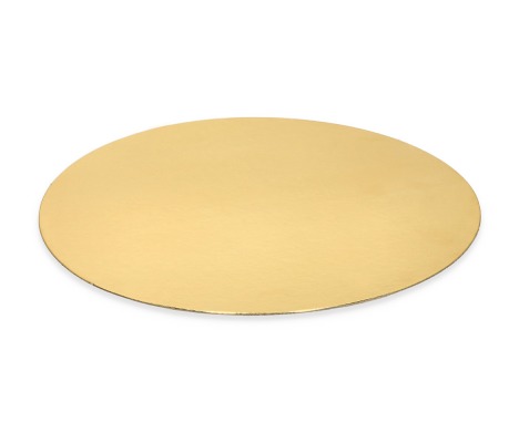 PD-F20: Ø200 mm cake tray, gold, 10 pcs. 1