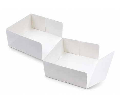 PRA-4: 220x220x120 mm<br>quick-assembly pastry & dessert box, 15 pcs. 1