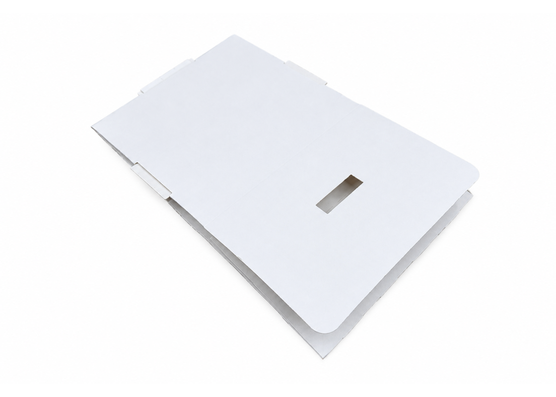 PRA-1: 150x150x100 mm<br>quick-assembly pastry & dessert box, 15 pcs. 3