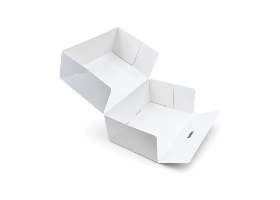 PRA-7: 250x180x100 mm<br>quick-assembly pastry & dessert box, 15 pcs. 1