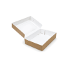 PRAL-10: 230x150x50 mm<br>quick-assembly pastry & dessert box with PVC window, 15 pcs. 5