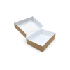 PRAL-11: 260x190x60 mm<br>quick-assembly pastry & dessert box with PVC window, 15 pcs. 5