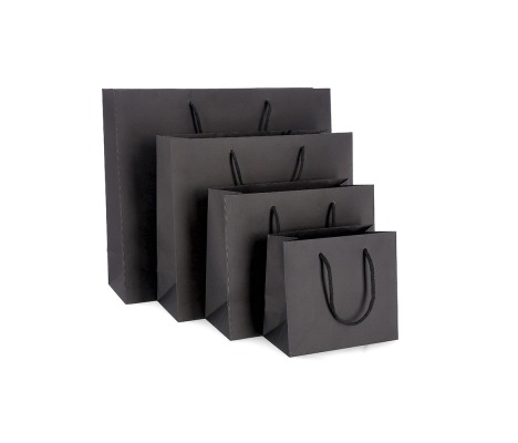 PREM-3: 360 x 130 x 320 mm paper bag with paper rope handles 1
