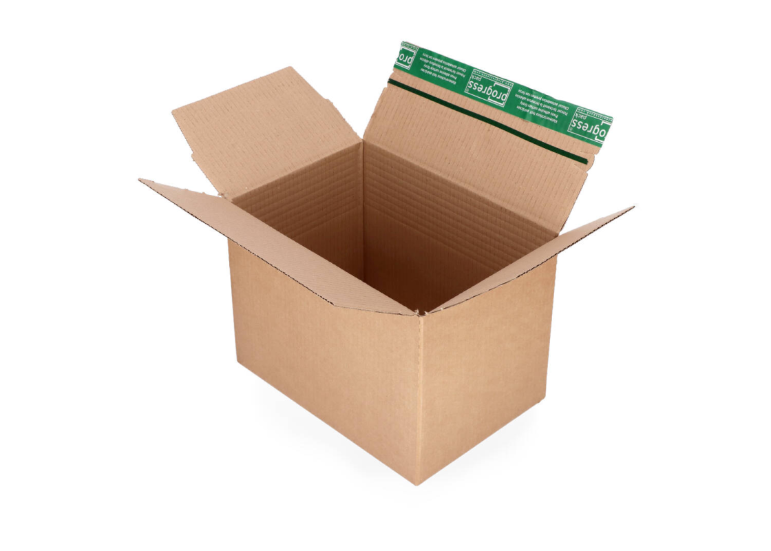 RAD 5: 304 x 216 x 220/130 mm adjustable height box for parcels 1