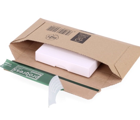 GV/1: 205 x 97 x 30 mm corrugated cardboard envelope for shipments 1