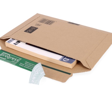 GV/2: 270 x 185 x 30 mm corrugated cardboard envelope sor shipments 1