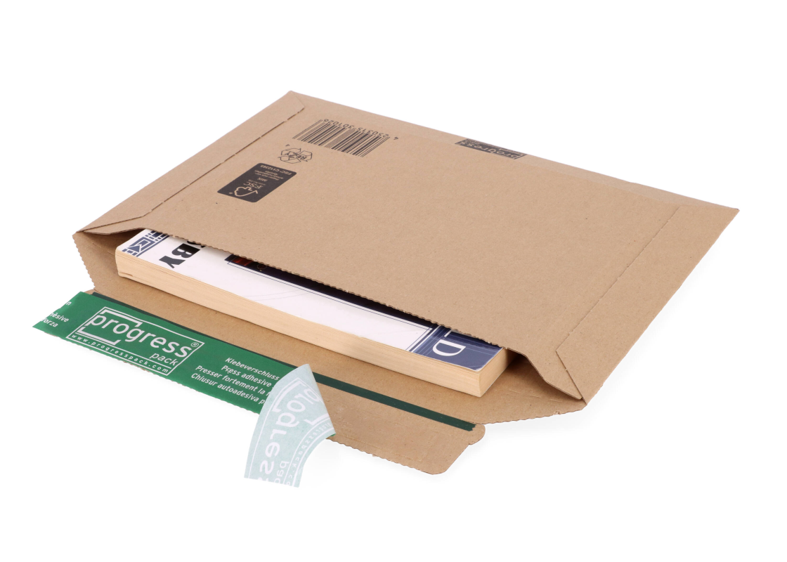 GV/2: 270 x 185 x 30 mm corrugated cardboard envelope sor shipments 1