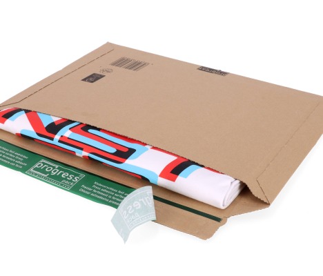 GV/4: 360 x 250 x 30 mm corrugated cardboard envelope for shipments 1