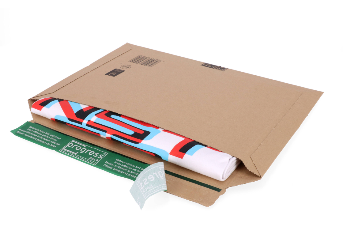 GV/4: 360 x 250 x 30 mm corrugated cardboard envelope for shipments 1