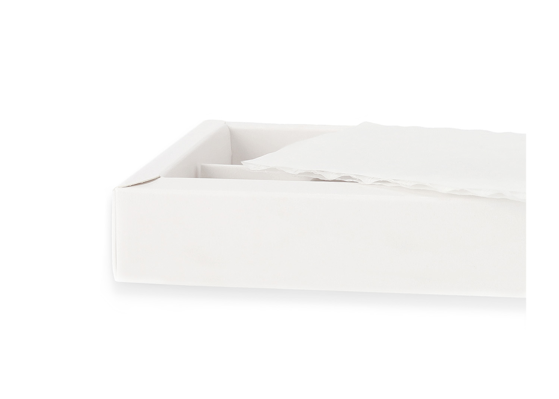 SALD-10B: 200 x 95 x 30 mm, white box for sweets and macarons cookies 3