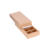SALD-10R: 200 x 95 x 30 mm, brown box for sweets and macarons cookies 4