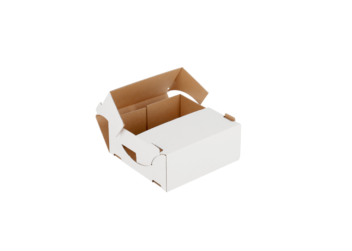 SKAN-1: 200*200*85 mm <br>Cake box with fixation, 10 pcs. 2