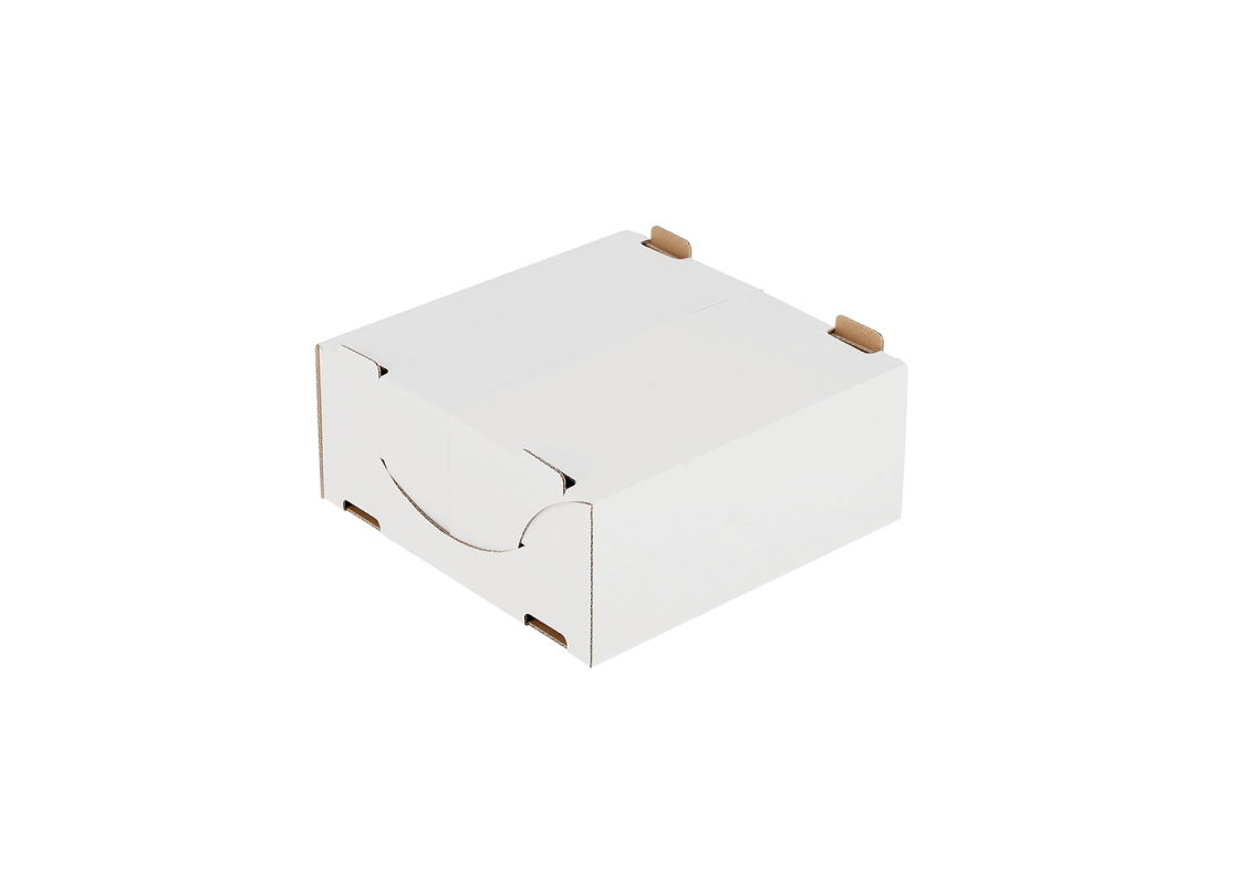 SKAN-1: 200*200*85 mm <br>Cake box with fixation, 10 pcs. 1