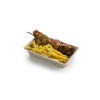 SN/2: disposable container for snacks, 190x120x36mm, 50 pcs. 2