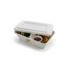 TA/N3: ecological disposable container for food, 233x146x60mm, 1000ml, 50pcs. 2